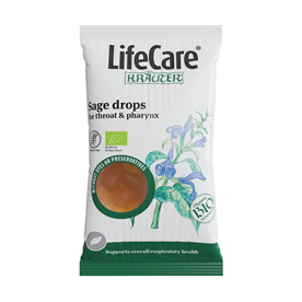 Bomboane pentru Gât cu Salvie BIO, Life Care®