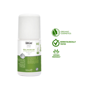 Deodorant roll-on cu aloe vera si rozmarin BIO, EQUILIBRIUM, Life Care
