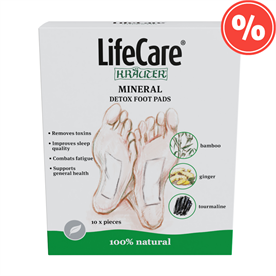Plasturi detoxifianti pentru picioare MINERAL, Life Care®
