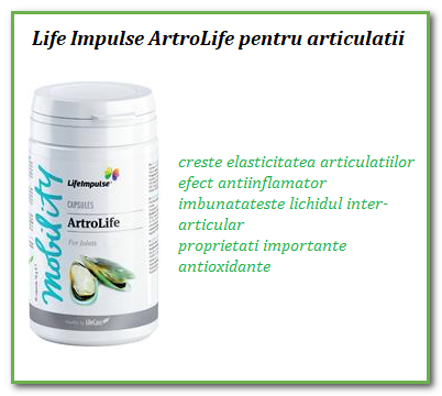 Poza prezentare Artrolife pentru articulatii Caracal