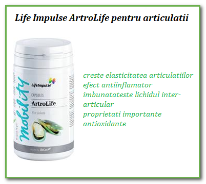 artrolife pentru articulatii