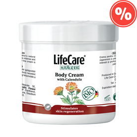 Crema de corp, cu galbenele BIO, Life Care, pareri