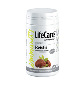 Extract de ciuperca Reishi, 400 mg, Life Care