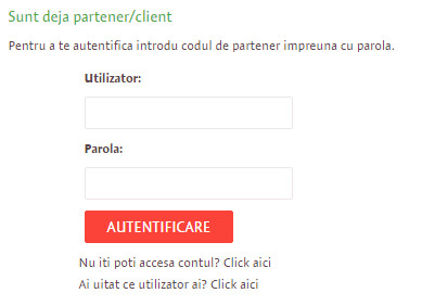Life Care zona de autentificare