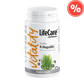 B Magnific, complex de vitamina B1, B2, B3, B5, B6, B12, Life Care