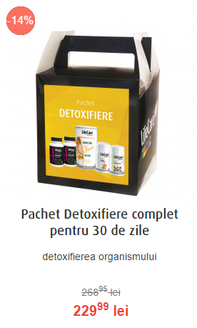 Pachet Detoxifiere complet pentru 30 de zile Life Care