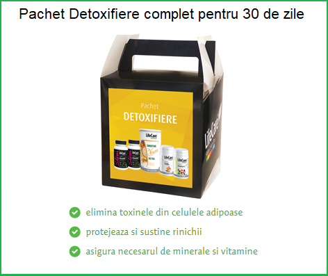 pachetul detoxifiere complet pentru 30 zile