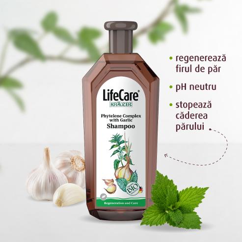 Sampon cu usturoi Life Care