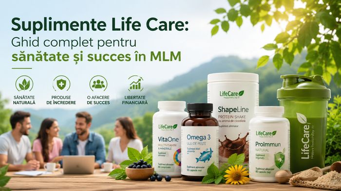 Suplimente bio Life Care cu extracte din plante medicinale pentru sanatate si imunitate